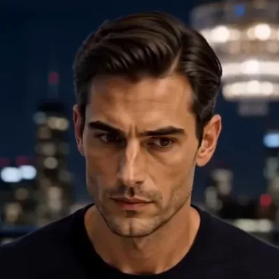 Adrian Atlas character portrait from the show