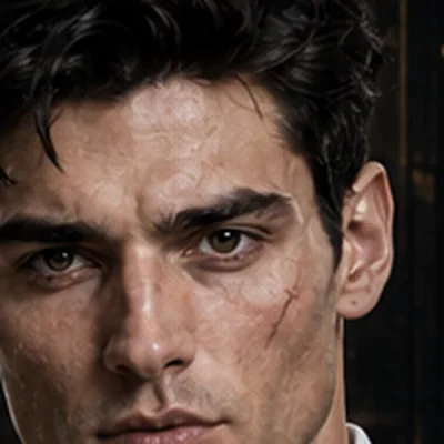 Leon character portrait from the show