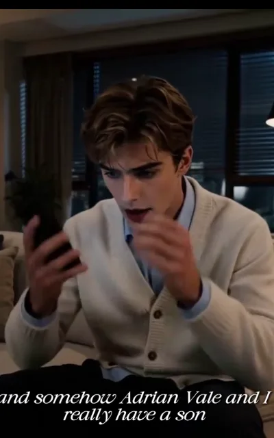 "And somehow Adrian Vale and I really have a son" — Noah on the sofa, phone in hand, doing the math out loud (ep4, subtitles as aired)