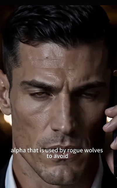 The phone call — the alpha mid-call as the world’s rulebook intrudes again — "alpha that is used by rogue wolves to avoid" (ep5, subtitles as aired; no completion supplied — station caption cut as aired)