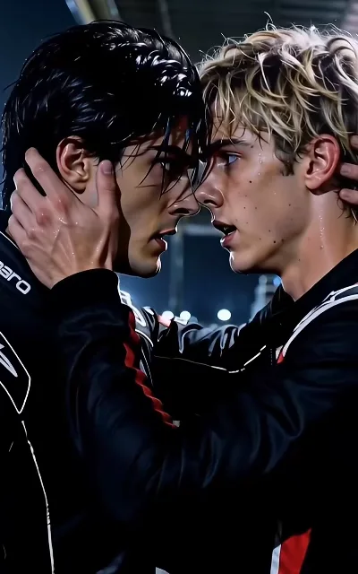 Hands cradling each other’s faces after the race — the championship of exactly two people (ep4)