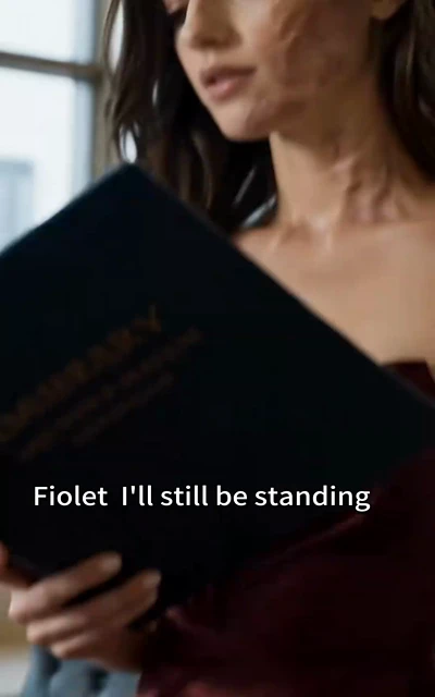 Episode 8 frame: 'the truth about Eva Vance' — a secret revealed
