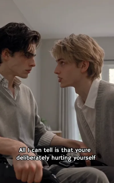 Noah looks up desperate to be heard, subtitle reads 