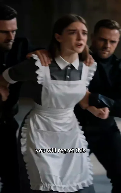 Episode 1 frame: 'you will regret this' — the expulsion warning that haunts the pack