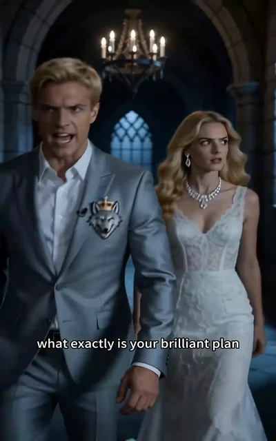 Episode 3 frame: 'what exactly is your brilliant plan' — the strategic argument that exposes the lie