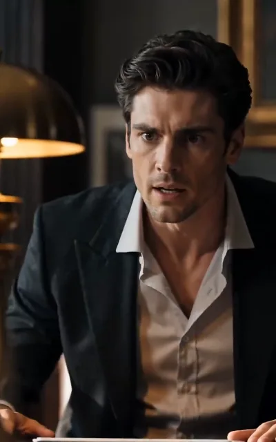 The study, the brass lamp — the boss leaning in, hearing something he did not see coming (ep5)