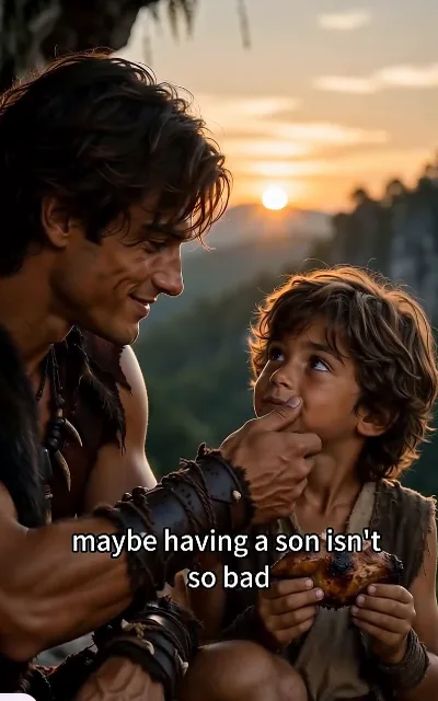 'Maybe having a son isn't so bad' — the cheek-pinch thaw between father and son
