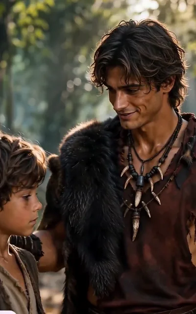 Watching the young one with a smile — the father's side of daily life