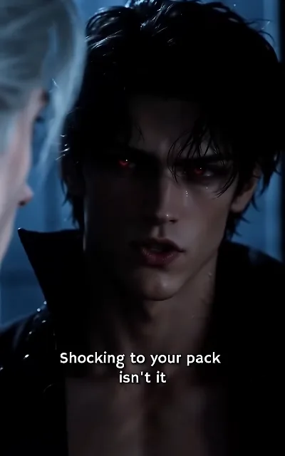 "Shocking to your pack isn’t it" — Draven’s red-eyed smirk (ep4, subtitles as aired)