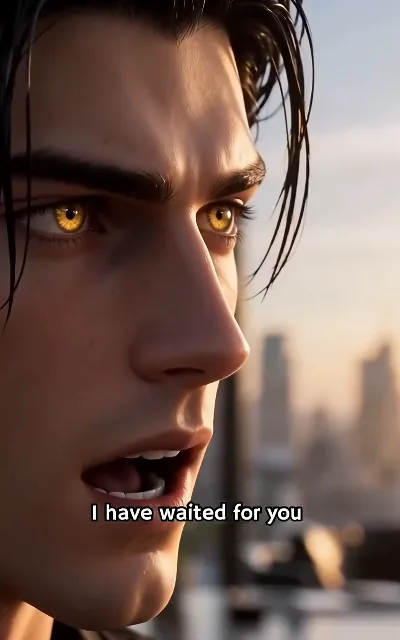 "I have waited for you" — the golden-eye close-up: twenty years, paid off in five words (ep4, subtitles as aired)