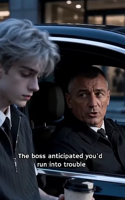 "The boss anticipated you’d run into trouble" — the uniformed man by the black car, the CEO’s long reach made visible (ep5, subtitles as aired)