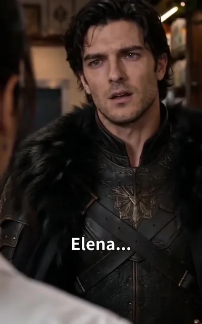 Frame ep01-f04 from episode 1 — Alaric close-up (ep1; subtitles as aired — Elena...)