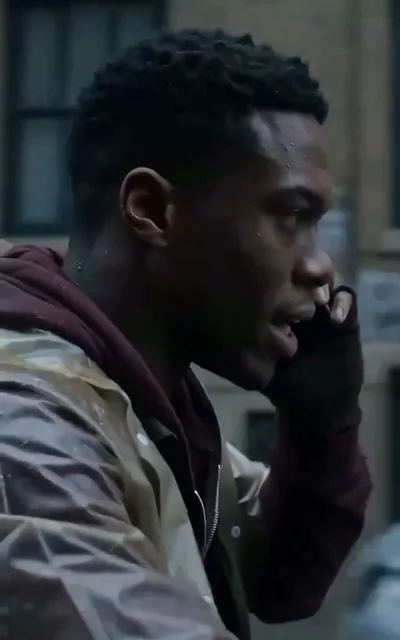 Frame ep01-f00 from episode 1 — Zion begs for the ICU money (ep1; subtitles as aired — Mom's in the ICU. I wouldn't be calling if it wasn't serious)