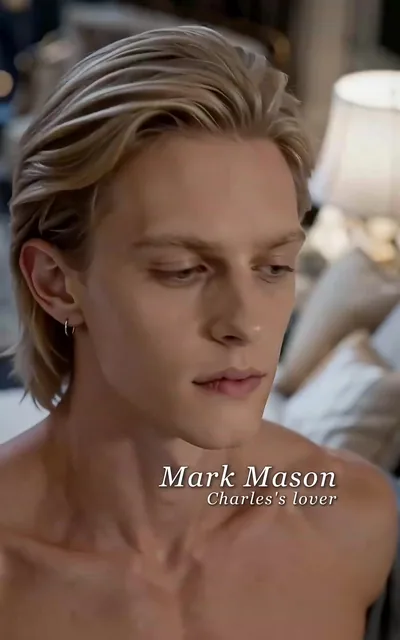 Frame ep01-f02 from episode 1 — Mark Mason in the bedroom (ep1; subtitles as aired — Mark Mason, Charles's lover)