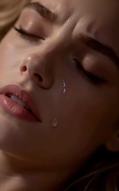 Frame ep03-f02 from episode 3 — Gracia's face close-up (ep3; subtitles as aired — Am I dreaming)