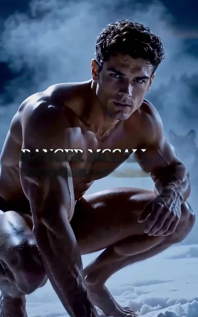 Frame ep01-f03 from episode 1 — Ranger revealed, shirtless (ep1; subtitles as aired — Golden alpha soldier)