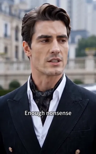 Frame ep01-f00 from episode 1 — Mr Hastings dismisses the whole marriage ultimatum (ep1; subtitles as aired — Enough nonsense.)