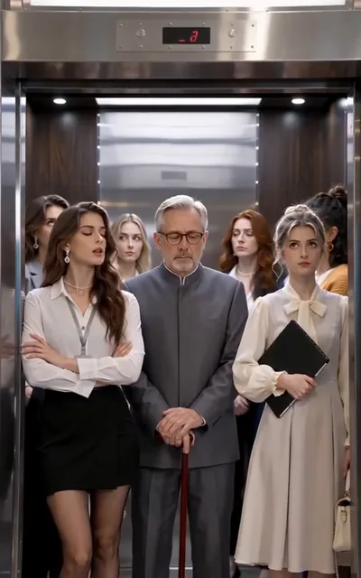 Frame ep05-f00 from episode 5 — Anna's followers mock the new intern (ep5; subtitles as aired — Is this girl blind, daring to defy Anna? She won't pass after this.)
