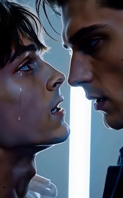 Frame ep01-f02 from episode 1 — The rainy-night mark (ep1; subtitles as aired — Brace yourself. Look at me.)