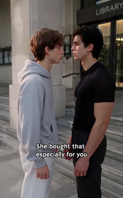 Frame ep07-f02 from episode 7 — The excuse (ep7; subtitles as aired — She bought that especially for you.)