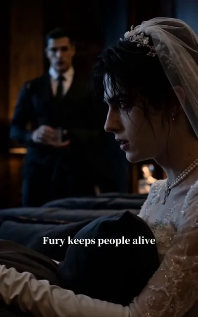 Frame ep04-f00 from episode 4 — Eli keeps his nerve (ep4; subtitles as aired — I'm not relaxed. I'm furious. Fury keeps people alive.)