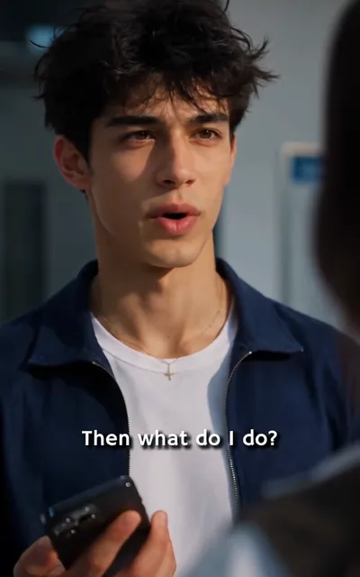 Frame ep03-f00 from episode 3 — Noah's cautious strategy (ep3; subtitles as aired — She's stubborn and has a temper. If I ask her out directly, will she reject me? Yes. Get her used to having you around first.)