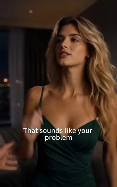 Frame ep02-f01 from episode 2 — Serena sets the boundary (ep2; subtitles as aired — That sounds like your problem.)