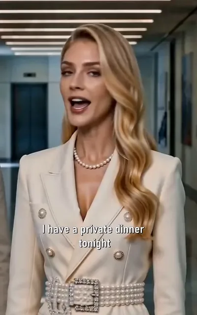 Frame ep04-f01 from episode 4 — The dinner plan (ep4; subtitles as aired — I have a private dinner tonight.)
