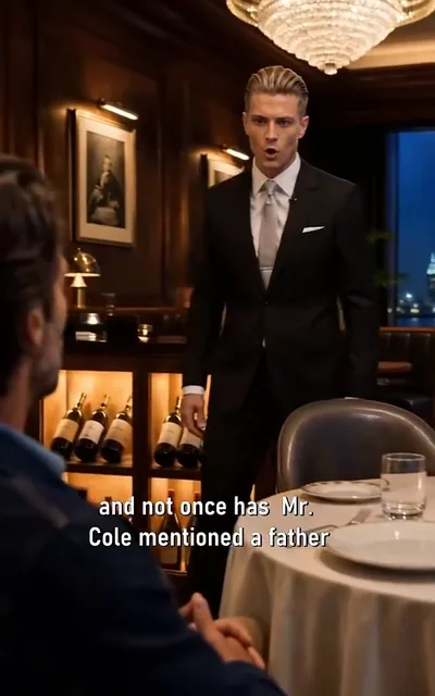 Frame ep07-f00 from episode 7 — Ryan's test (ep7; subtitles as aired — And not once has Mr. Cole mentioned a father.)