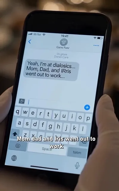 Frame ep07-f02 from episode 7 — Mia starts to suspect the lie (ep7; subtitles as aired — Wasn't George sick? Weren't mom and dad out working?)