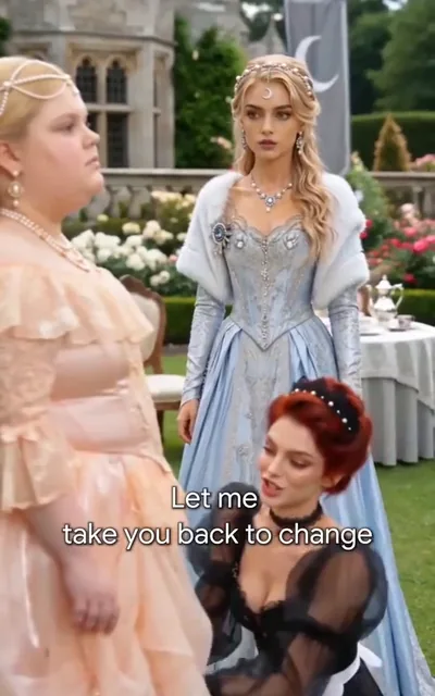 Frame ep03-f03 from episode 3 — Stella claims the throne (ep3; subtitles as aired — I am the future alpha queen.)