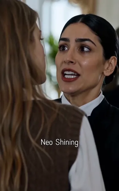 Frame ep03-f01 from episode 3 — Chloe leaves her father's photo (ep3; subtitles as aired — If I come back and find a single scratch on it, remember, some woman who survived federal prison isn't afraid to do anything.)