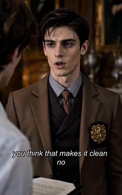 Frame ep03-f02 from episode 3 — Sean defends the family terms (ep3; subtitles as aired — Lockwood secrets don't leave Lockwood walls.)