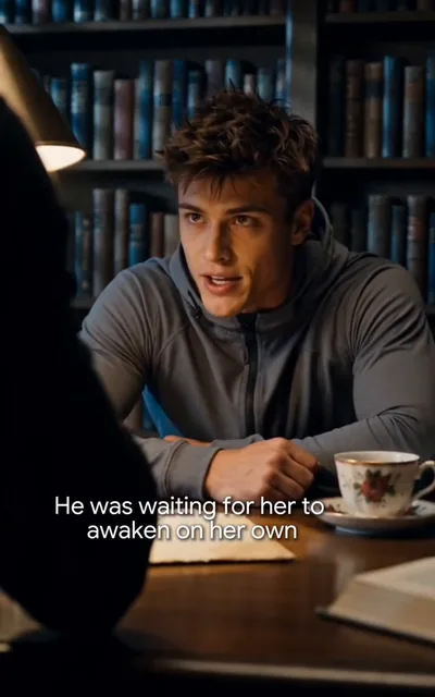 Frame ep05-f03 from episode 5 — The pack explains the rejection (ep5; subtitles as aired — If she's really a white wolf, then Marcus rejecting her makes sense.)