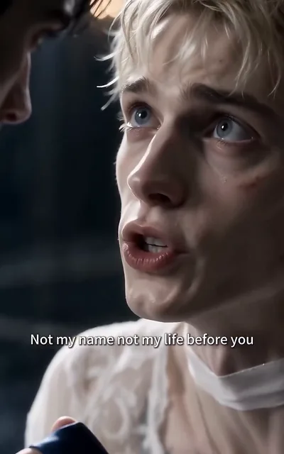 Frame ep02-f01 from episode 2 — The boy says who he is (ep2; subtitles as aired — I remember nothing. Not my name, not my life. Running is the only thing that is mine.)