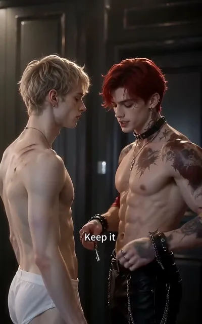 Frame ep04-f00 from episode 4 — The brothers and the key (ep4; subtitles as aired — Run again. I will enjoy the hunt.)