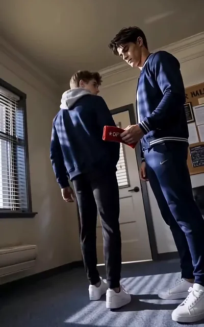 Frame ep03-f00 from episode 3 — The coach gives the captains an ultimatum (ep3; subtitles as aired — Joint captains work together or neither of you wears the armband.)