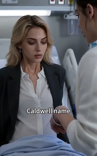 Frame ep01-f02 from episode 1 — Elena sits in the hospital room after Vanessa's revelation (ep1; subtitles as aired — Your husband was in my bed last night.)