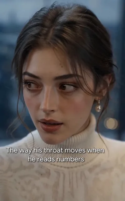 Frame ep04-f00 from episode 4 — Nova watching him read numbers (ep4; subtitles as aired — The way his throat moves when he reads numbers.)