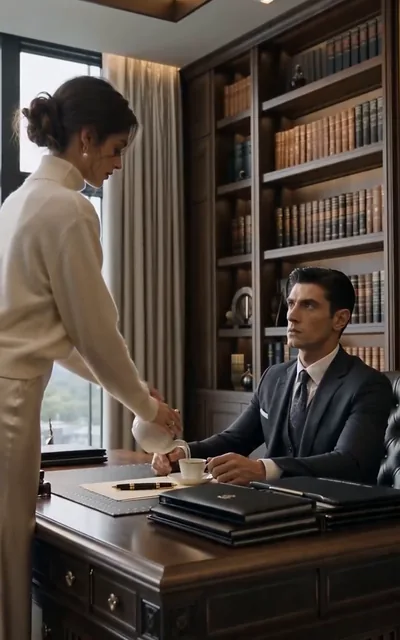 Frame ep04-f02 from episode 4 — The husband hearing her thoughts for the first time (ep4; subtitles as aired — Not one word out loud in her head. The filthiest thing I've ever heard.)