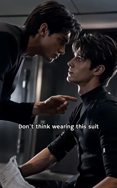 Frame ep01-f01 from episode 1 — Kaelin lays down the rules to Sorrel (ep1; subtitles as aired — I say east, you don't even have the right to look west.)