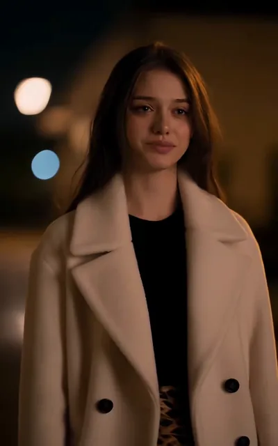 Frame ep05-f00 from episode 5 — Rin on the walk home (ep5; subtitles as aired — You're nothing like him. I'll take that as a compliment. It is one.)