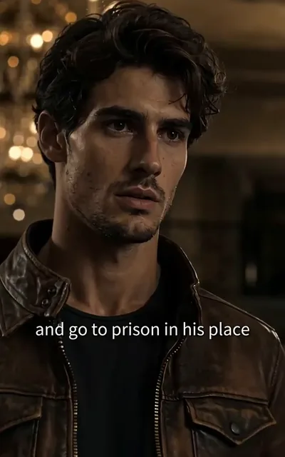 Frame ep01-f00 from episode 1 — Logan on release day in his leather jacket (ep1; subtitles as aired — My name is Logan. Today is the day I walk out.)