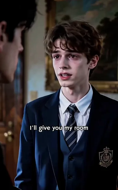 Frame ep03-f00 from episode 3 — Elio offers his bedroom (ep3; subtitles as aired — I'm just an imposter. I'll give you my room.)