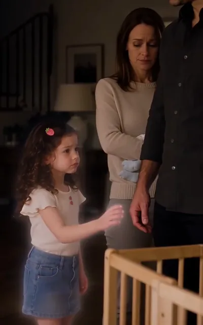 Frame ep04-f01 from episode 4 — The family going on without her (ep4; subtitles as aired — Why hasn't Mila come down yet?)
