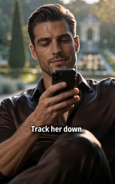 Frame ep03-f02 from episode 3 — Alexander on the phone ordering the search (ep3; subtitles as aired — Track her down. I want to marry her as soon as possible.)