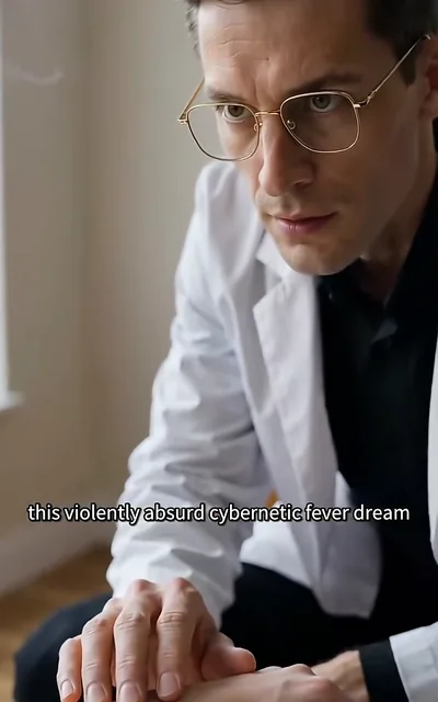 Frame ep04-f03 from episode 4 — The doctor's fever dream (ep4; subtitles as aired — No one else is here. It is just you and me.)