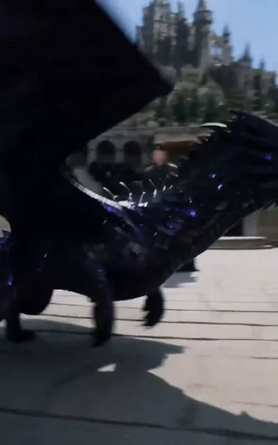 Frame ep05-f02 from episode 5 — The black dragon rises (ep5; subtitles as aired — Soon, the dragons will rise again.)