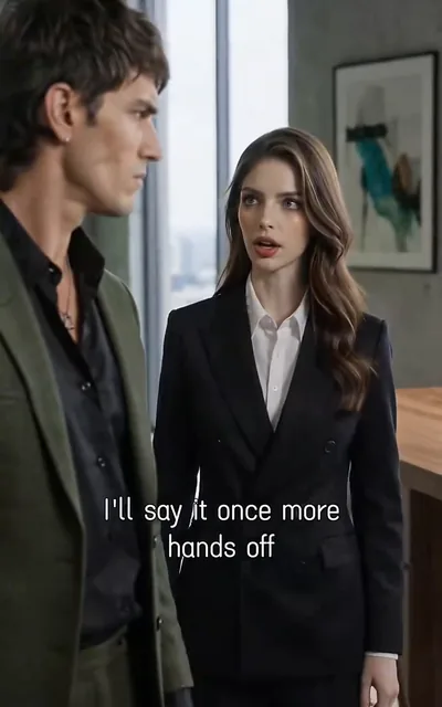 Frame ep04-f02 from episode 4 — Ava tells off the man making advances (ep4; subtitles as aired — I'll say it once more. Hands off.)
