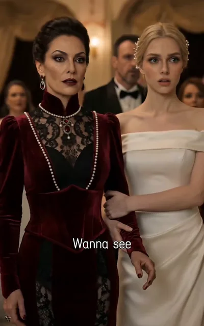 Frame ep05-f02 from episode 5 — The old bribes come out in front of the cameras (ep5; subtitles as aired — Receipts are in the FBI files. Wanna see?)